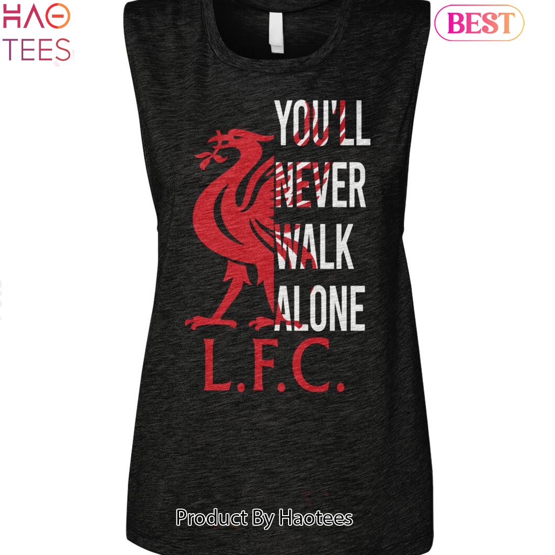 NEW Liverpool F.C You Will Never Walk Alone Unisex T-Shirt NEW Liverpool F.C You Will Never Walk Alone Unisex T-Shirt
