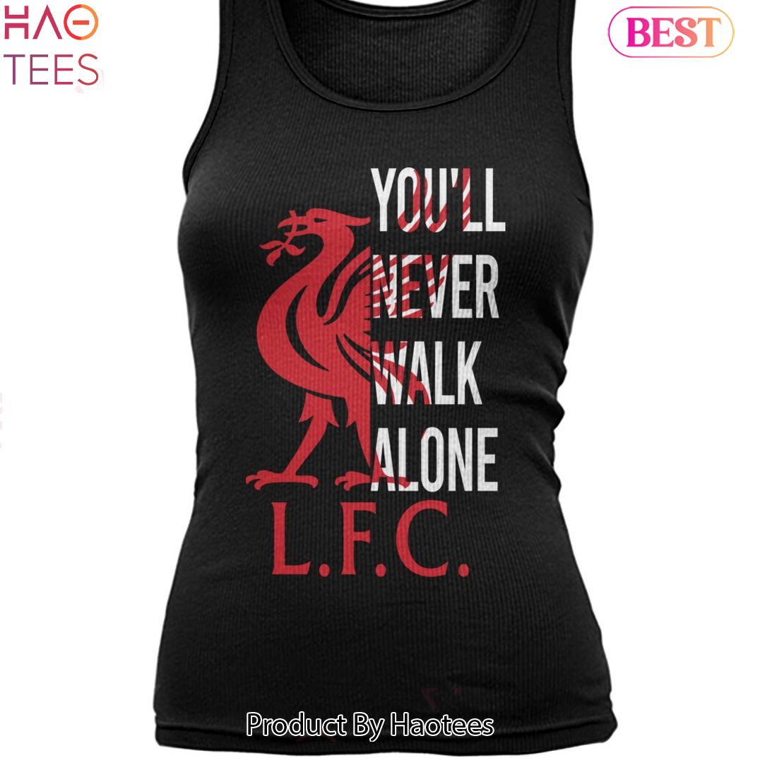 NEW Liverpool F.C You Will Never Walk Alone Unisex T-Shirt NEW Liverpool F.C You Will Never Walk Alone Unisex T-Shirt