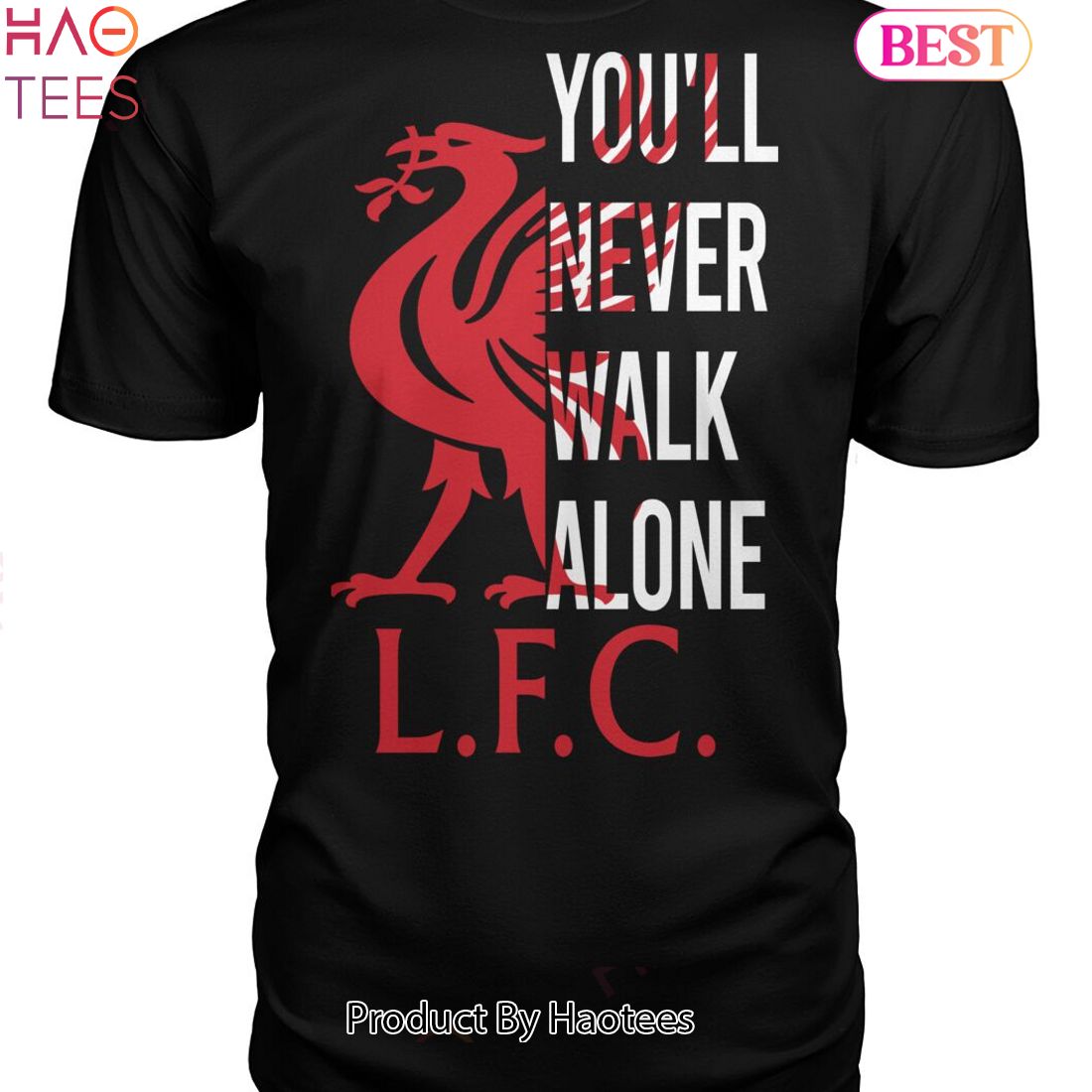 NEW Liverpool F.C You Will Never Walk Alone Unisex T-Shirt NEW Liverpool F.C You Will Never Walk Alone Unisex T-Shirt