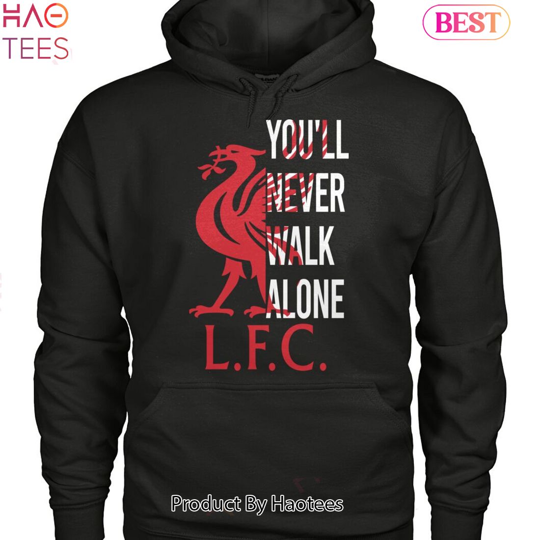 NEW Liverpool F.C You Will Never Walk Alone Unisex T-Shirt NEW Liverpool F.C You Will Never Walk Alone Unisex T-Shirt