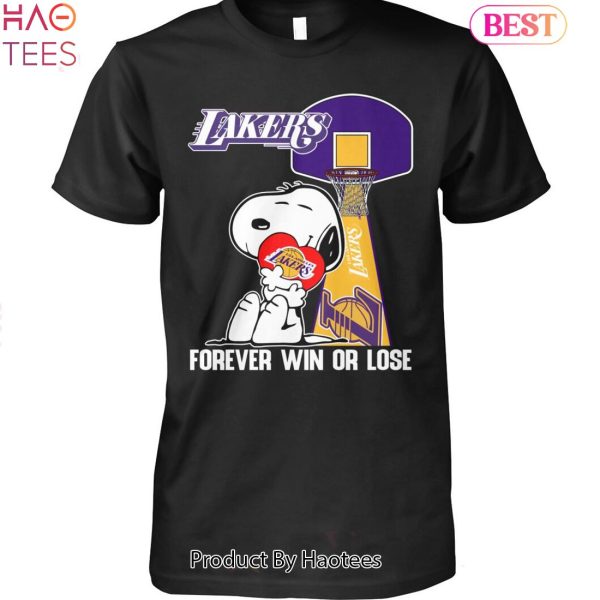 NEW Los Angeles Lakers Forever Win Or Lose Unisex T-Shirt