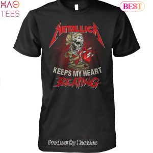 NEW Metallica Keep My Heart Beating Unisex T-Shirt
