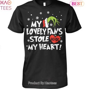NEW My Lovely Fans Stole AC DC My Heart Unisex T-Shirt