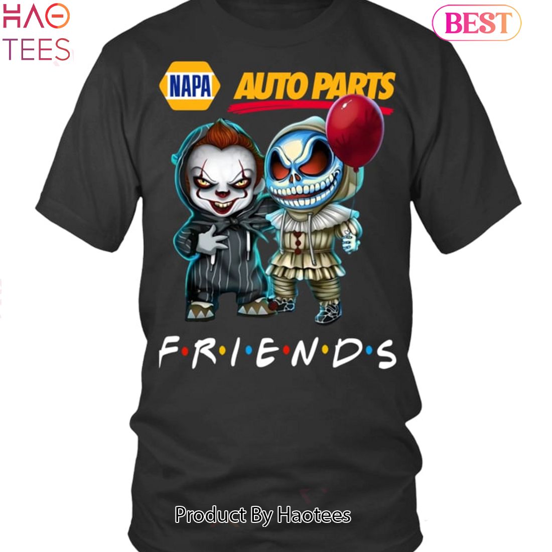 NEW Napa Auto Parts Halloween Friends Unisex T-Shirt