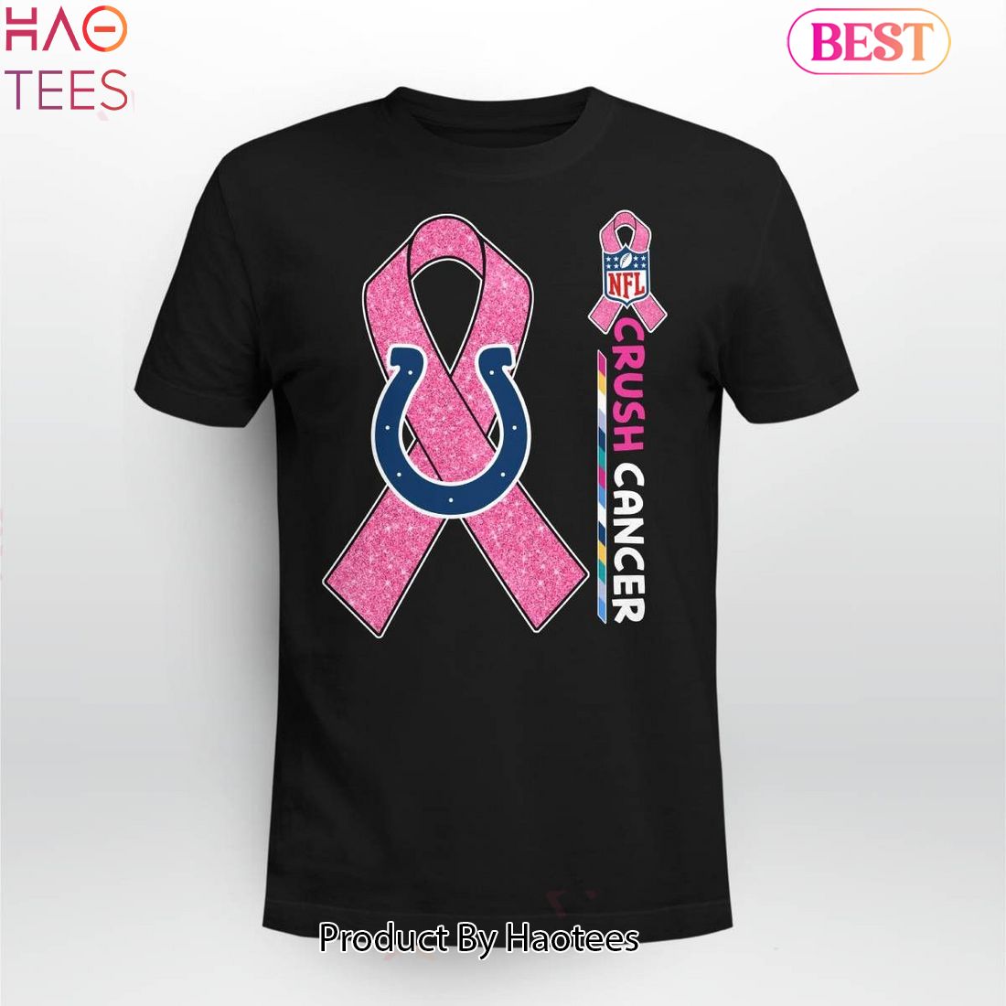 Original indianapolis Colts NFL Crush Cancer shirt - Limotees