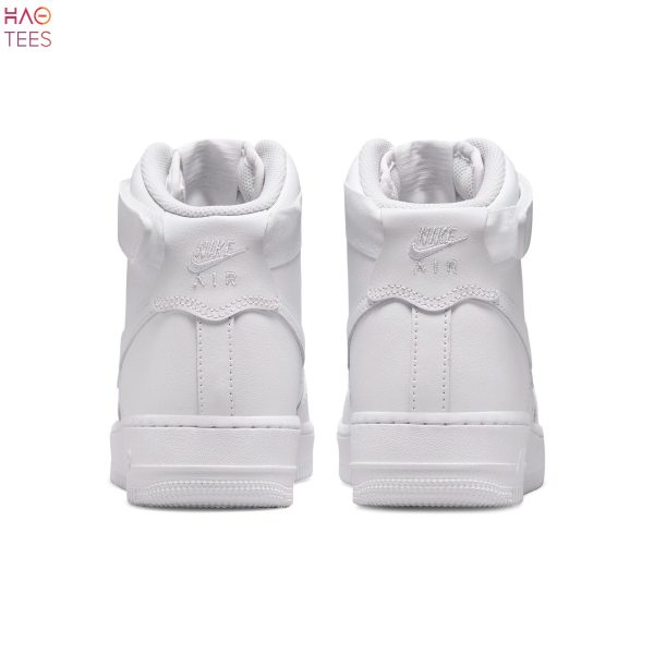 NEW Nike Air Force 1 High 07 Triple White