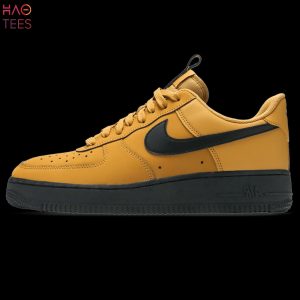NEW Nike Air Force 1 Low Wheat Black