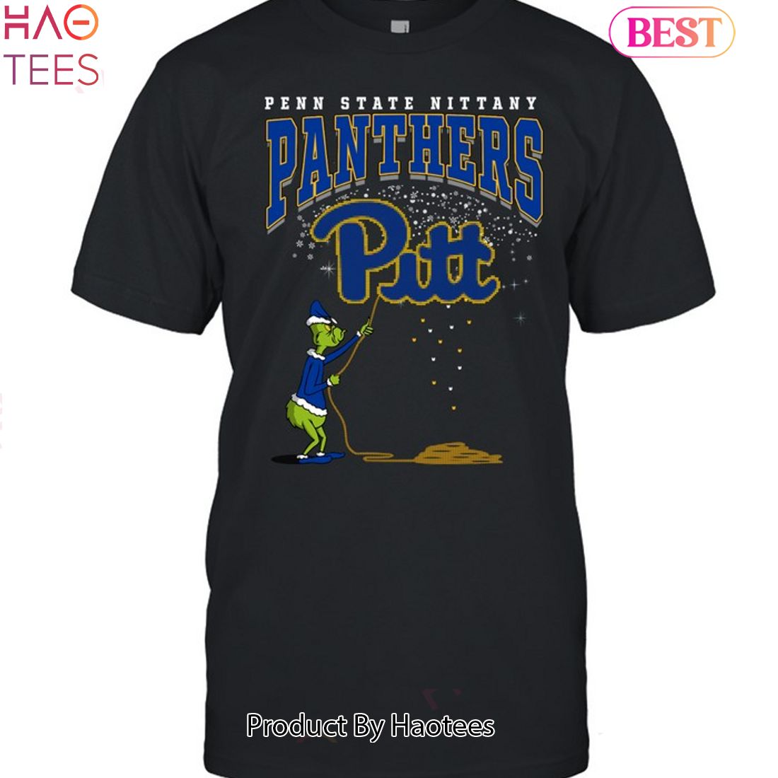 NEW Penn State Nittany Panthers Pittsburgh Christmas Football Unisex T-Shirt