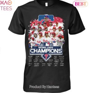 NEW Philadelphia Phillies 2023 National League Champions Unisex T-Shirt