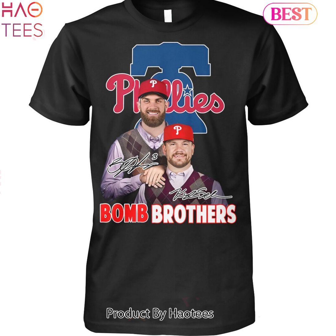 NEW Philadelphia Phillies Bomb Brothers Unisex T-Shirt