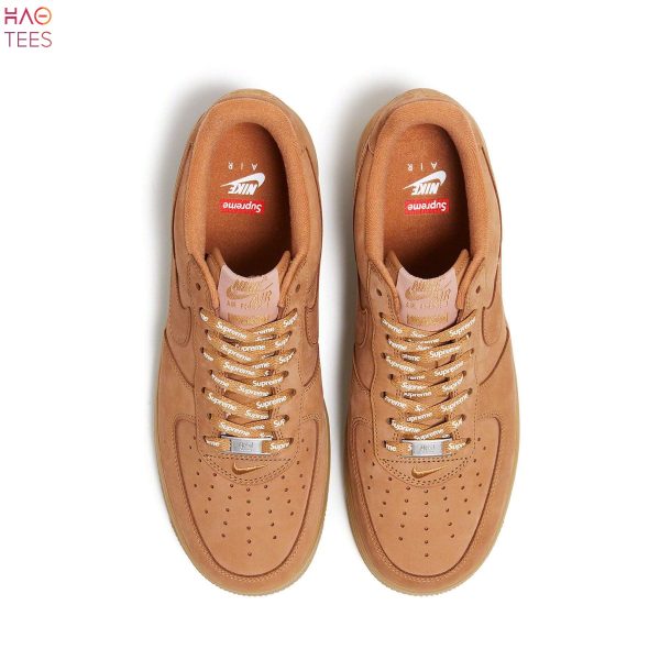 NEW Supreme x Nike Air Force 1 Low SP Flax