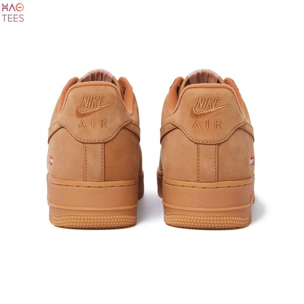 NEW Supreme x Nike Air Force 1 Low SP Flax