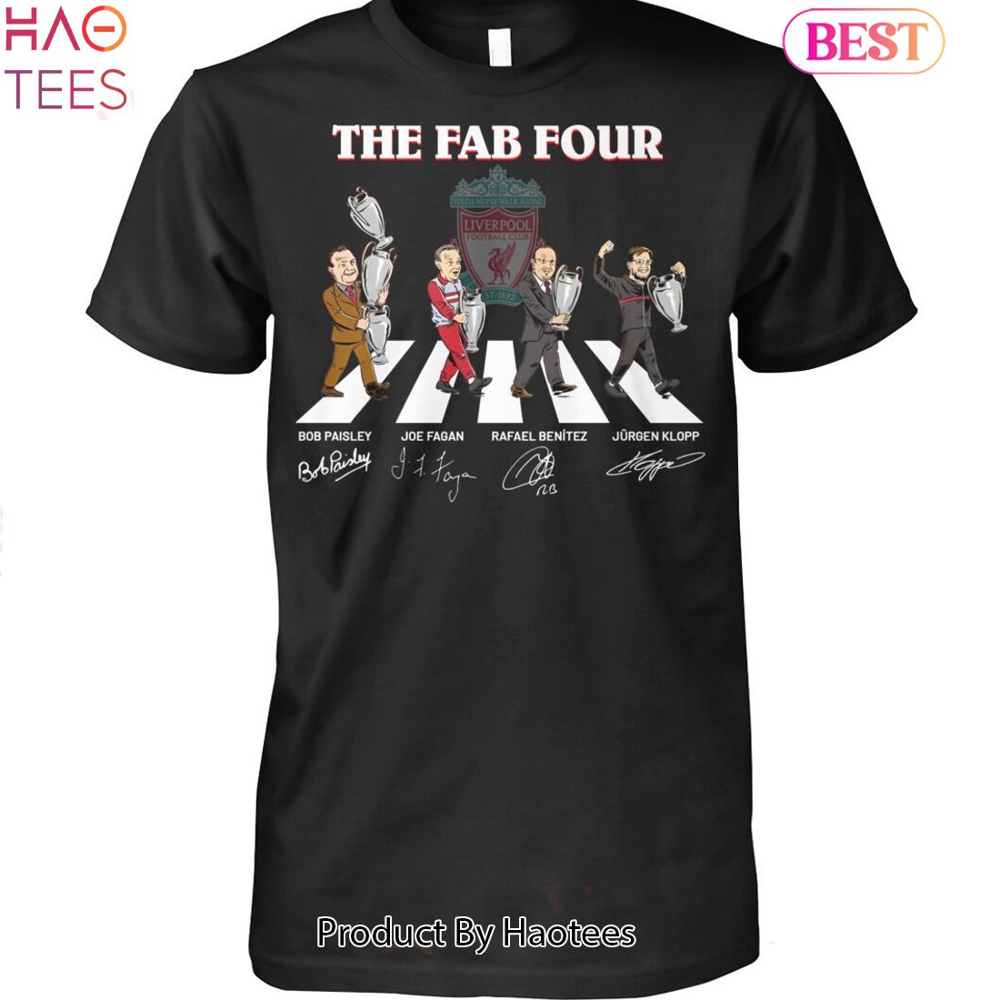 NEW The Pab Four Liverpool Unisex T-Shirt NEW The Pab Four Liverpool Unisex T-Shirt