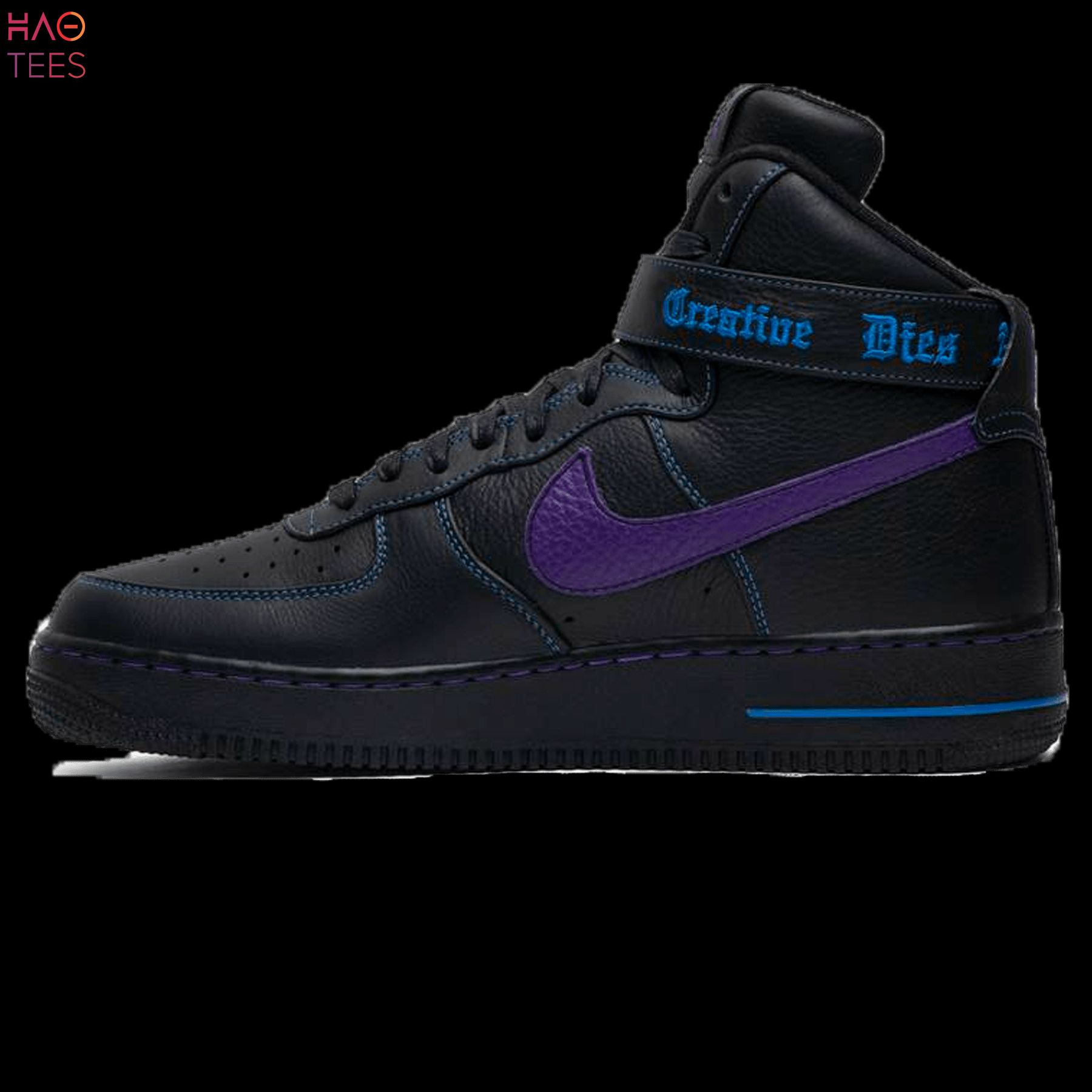NEW Vlone x Air Force 1 High Purple Swoosh Sample NEW Vlone x Air Force 1 High Purple Swoosh Sample
