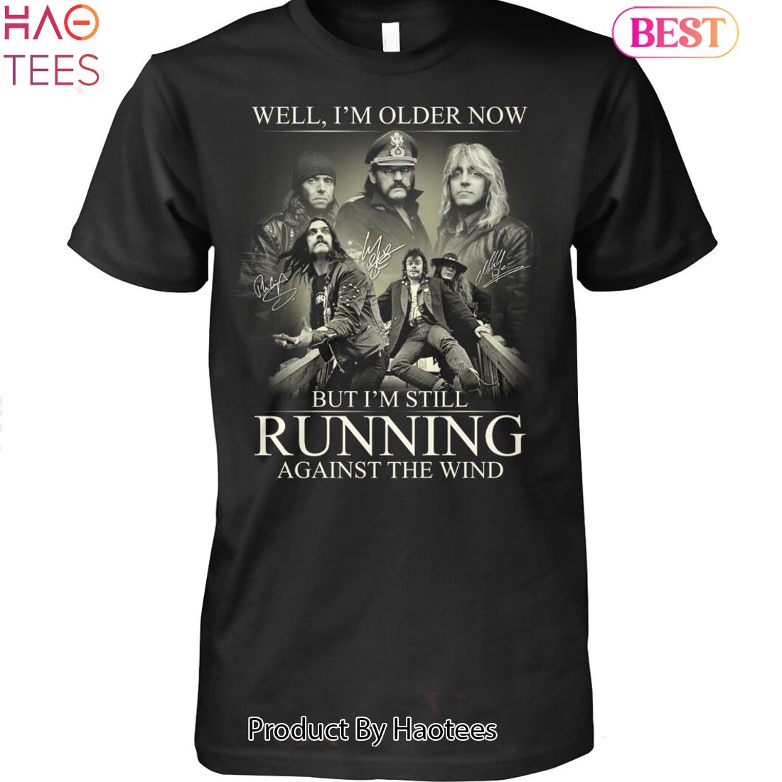 NEW Well Im Older Now But Im Still Running Against The Wind Unisex T-Shirt