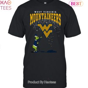 NEW West Virginia Mountaineers Christmas Football Unisex T-Shirt