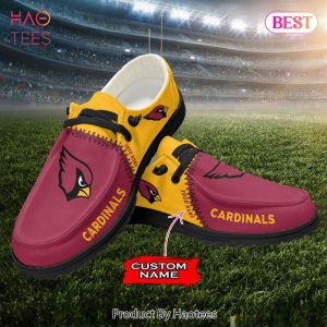 NFL Arizona Cardinals Custom Name Hey Dude Shoes