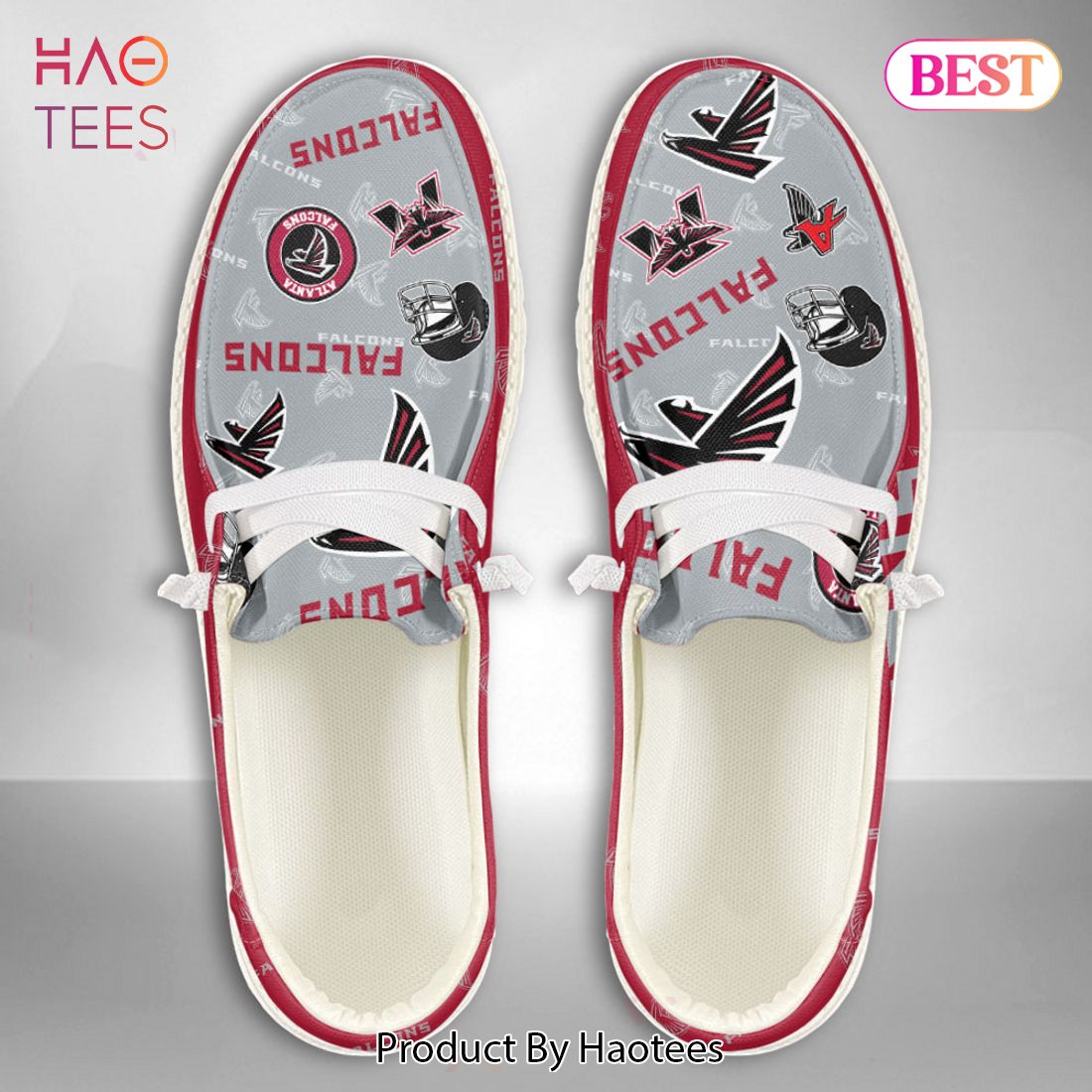 NFL Atlanta Falcons - Hey Dude Shoes Custom Name NFL Atlanta Falcons - Hey Dude Shoes Custom Name
