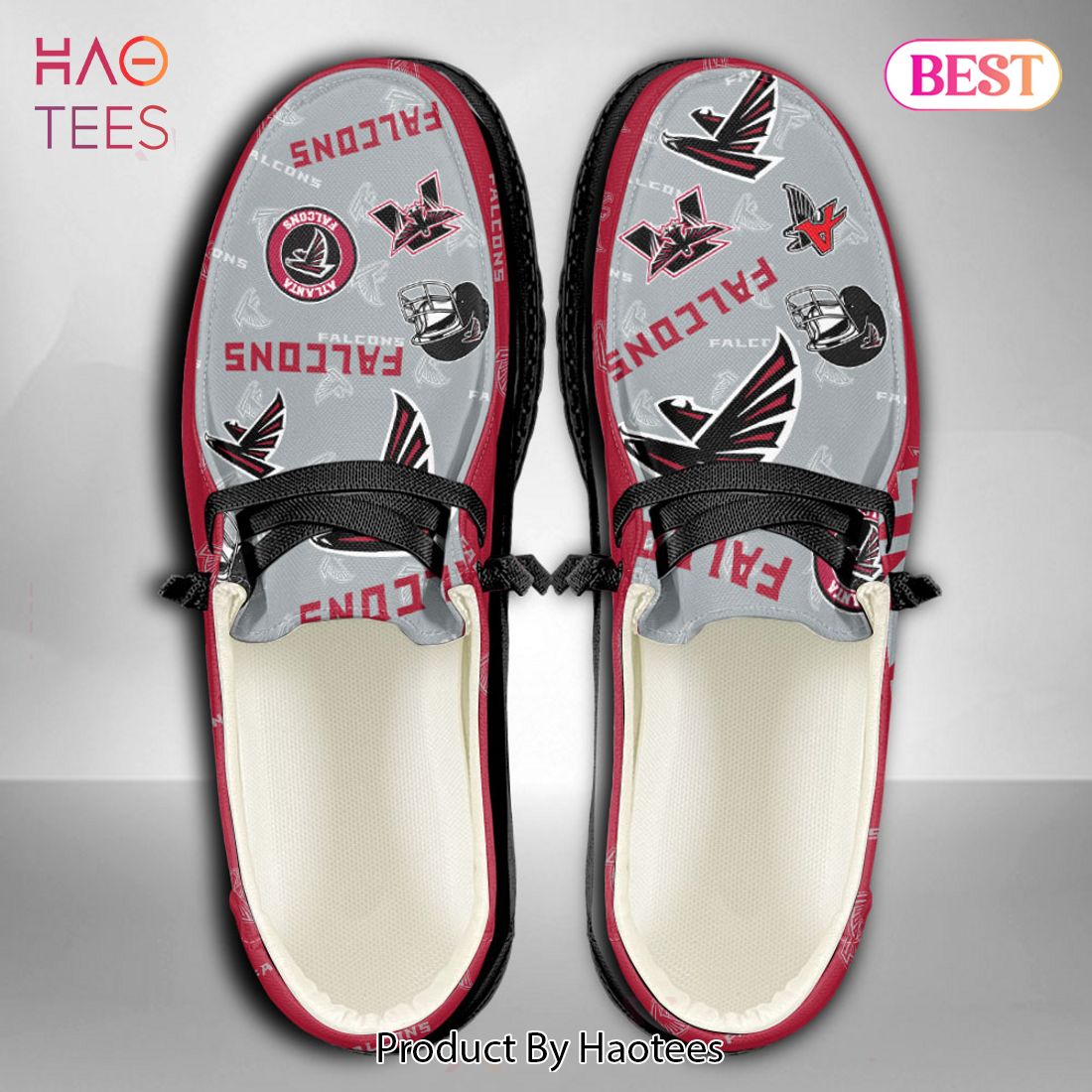 NFL Atlanta Falcons - Hey Dude Shoes Custom Name NFL Atlanta Falcons - Hey Dude Shoes Custom Name