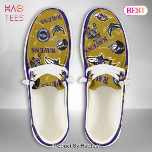 NFL Baltimore Ravens – Hey Dude Shoes Custom Name