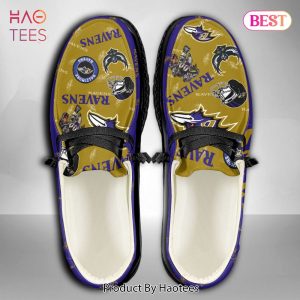 NFL Baltimore Ravens – Hey Dude Shoes Custom Name