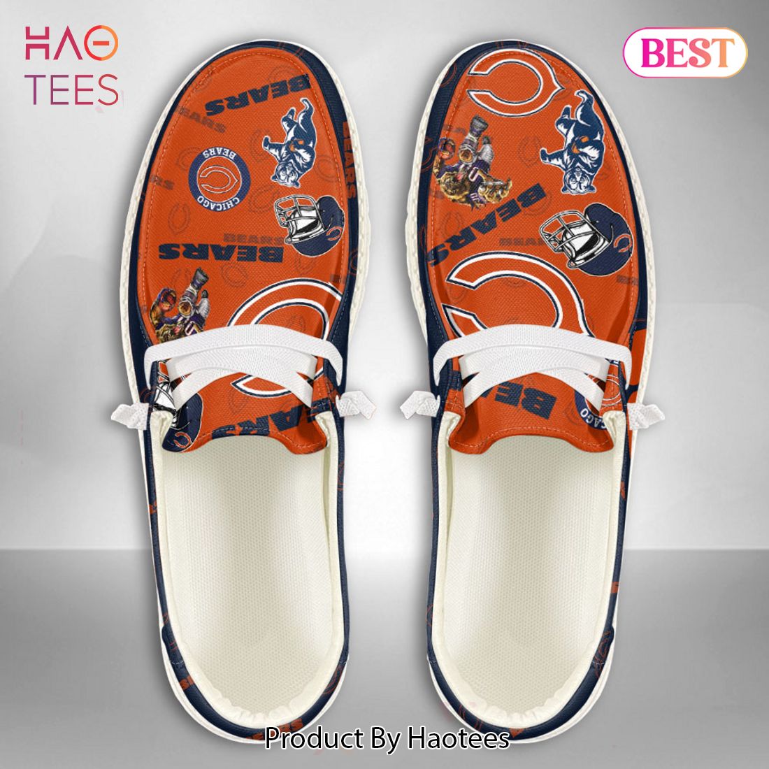 NFL Chicago Bears – Hey Dude Shoes Custom Name