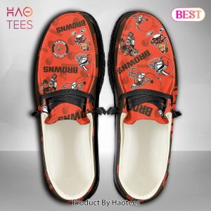 NFL Cleveland Browns – Hey Dude Shoes Custom Name