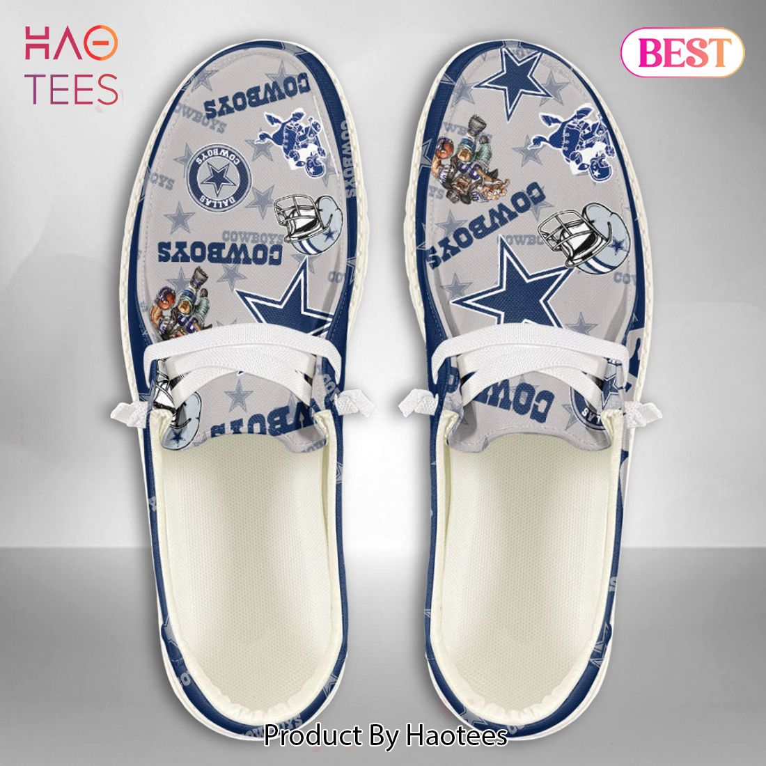 NFL Dallas Cowboys – Hey Dude Shoes Custom Name