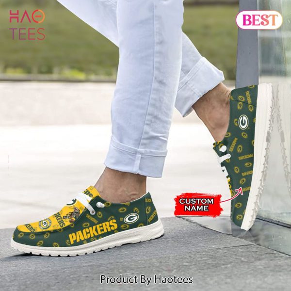 NFL Green Bay Packers – Hey Dude Shoes Custom Name
