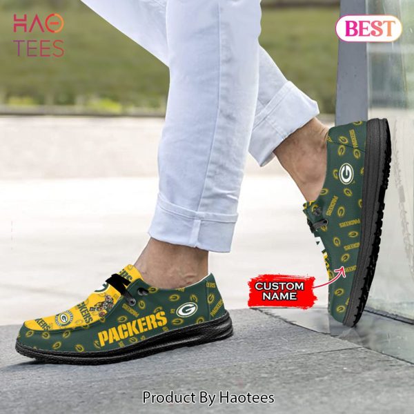 NFL Green Bay Packers – Hey Dude Shoes Custom Name