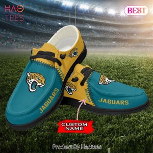 NFL Jacksonville Jaguars Custom Name Hey Dude Shoes