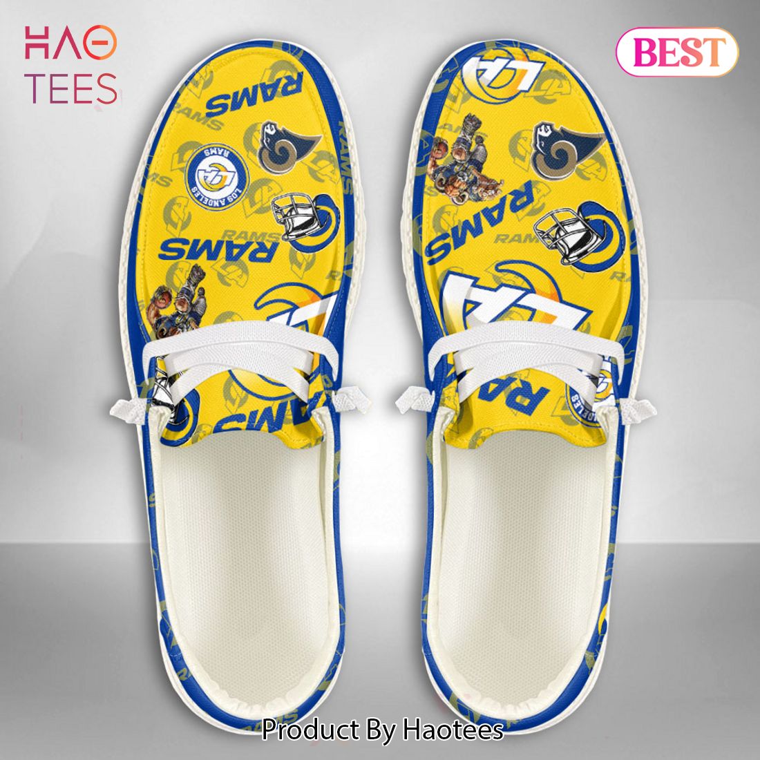 NFL Los Angeles Rams – Hey Dude Shoes Custom Name