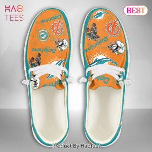 NFL Miami Dolphins – Hey Dude Shoes Custom Name