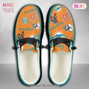 NFL Miami Dolphins – Hey Dude Shoes Custom Name