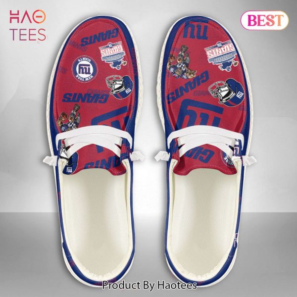 NFL New York Giants – Hey Dude Shoes Custom Name