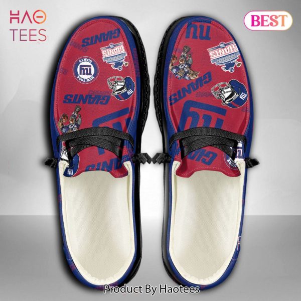 NFL New York Giants – Hey Dude Shoes Custom Name
