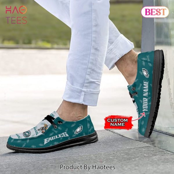 NFL Philadelphia Eagles – Hey Dude Shoes Custom Name