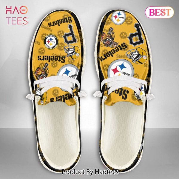 NFL Pittsburgh Steelers – Hey Dude Shoes Custom Name