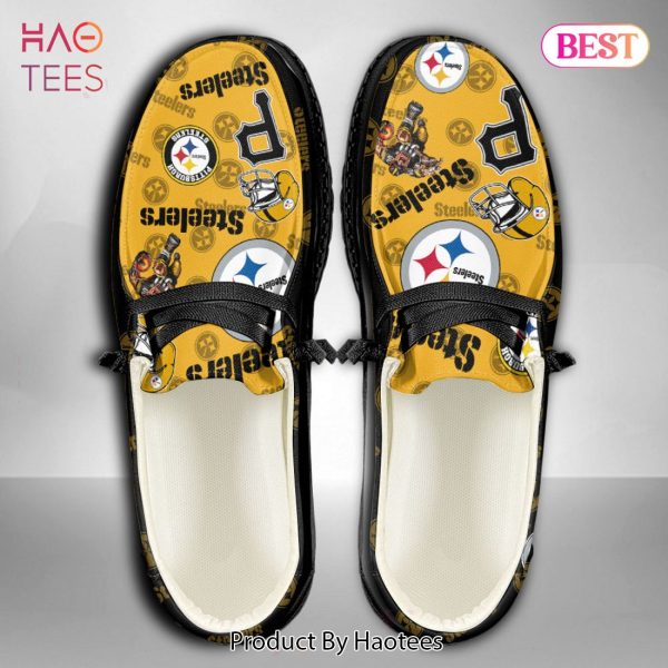 NFL Pittsburgh Steelers – Hey Dude Shoes Custom Name