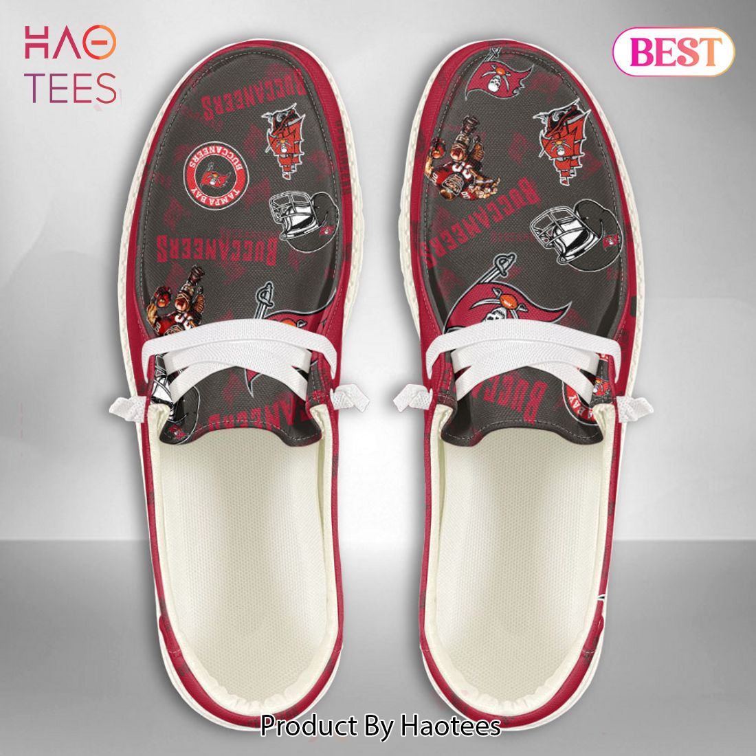 NFL Tampa Bay Buccaneers - Hey Dude Shoes Custom Name NFL Tampa Bay Buccaneers - Hey Dude Shoes Custom Name