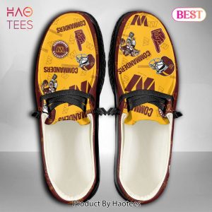 NFL Washington Commanders – Hey Dude Shoes Custom Name