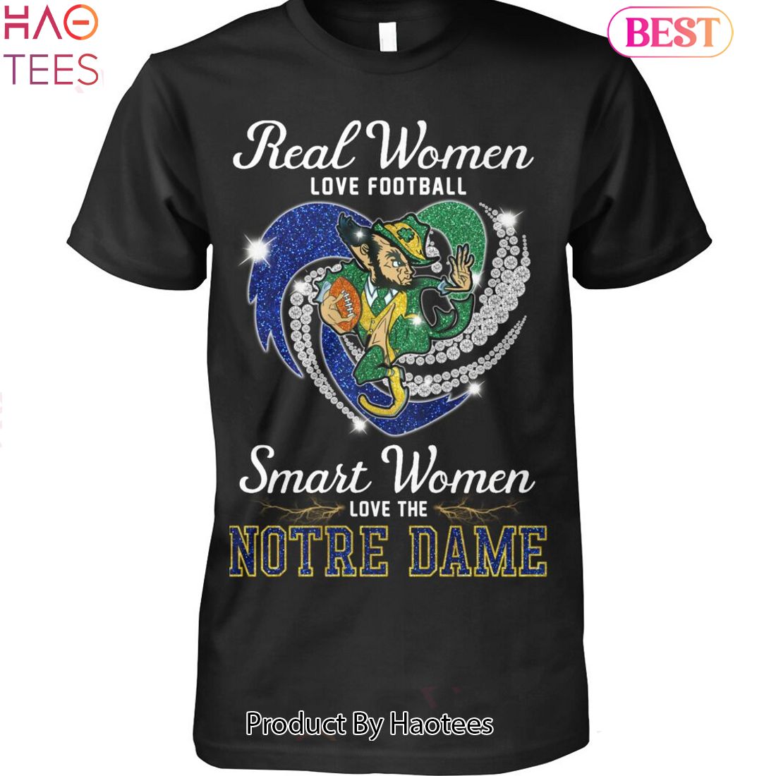 Notre Dame Fighting Irish Real Women Love Football Love Notre Dame ...