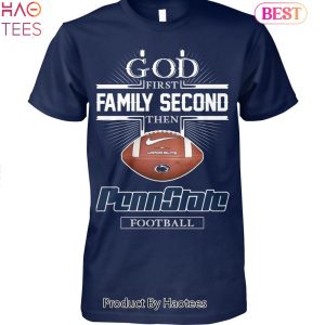 Penn State Nittany Lions My Family Second Unisex T-Shirt