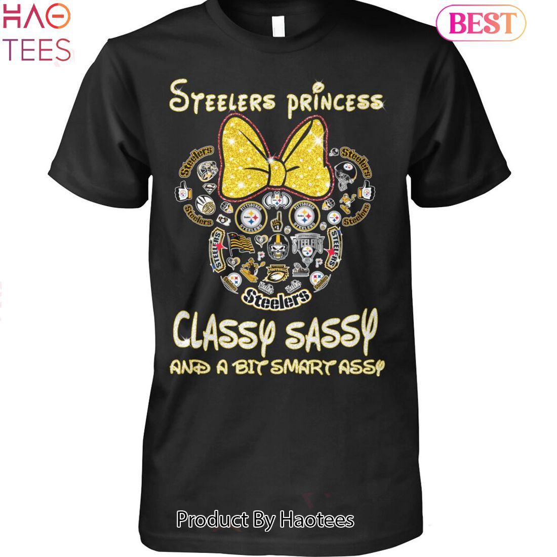 Pittsburgh Steelers Classy Sassy And A Bit Smart Assy Unisex T-Shirt