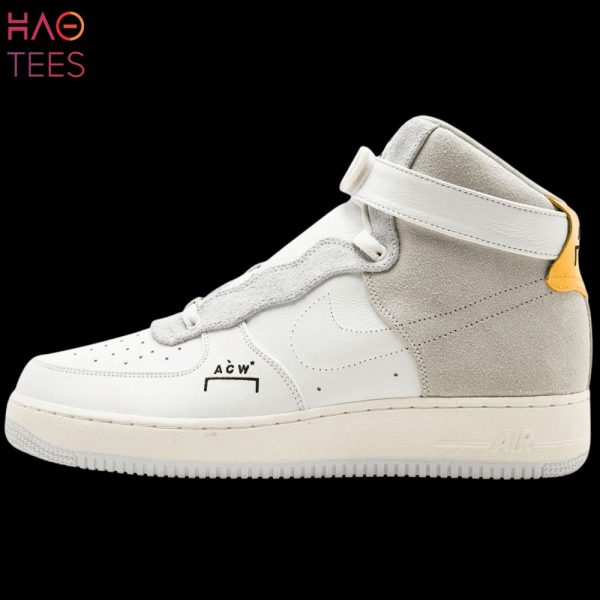 PREMIUM A-COLD-WALL X Nike Air Force 1 High White-Grey