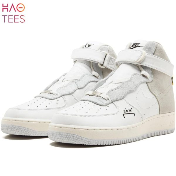 PREMIUM A-COLD-WALL X Nike Air Force 1 High White-Grey