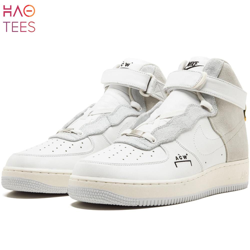 PREMIUM A-COLD-WALL X Nike Air Force 1 High White-Grey Luxury Store