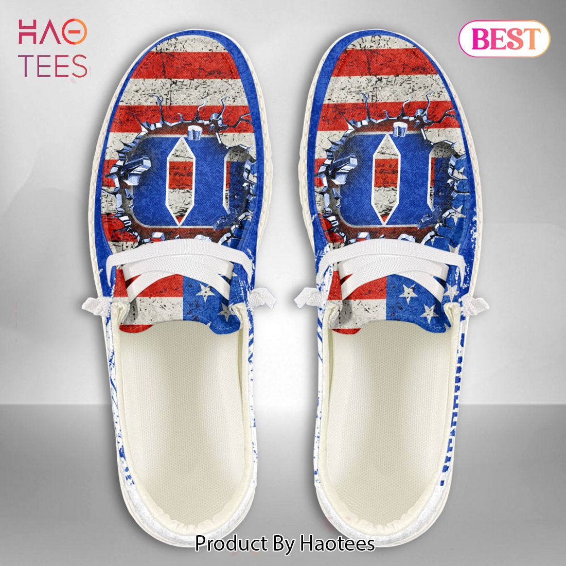 PREMIUM NCAA BYU Cougars Custom Name Hey Dude Shoes PREMIUM NCAA BYU Cougars Custom Name Hey Dude Shoes