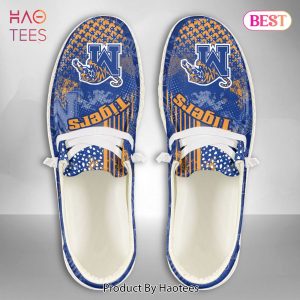 PREMIUM NCAA Memphis Tigers Custom Name Hey Dude Shoes