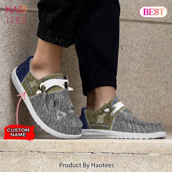 PREMIUM NCAA Mississippi State Bulldogs Custom Name Hey Dude Shoes